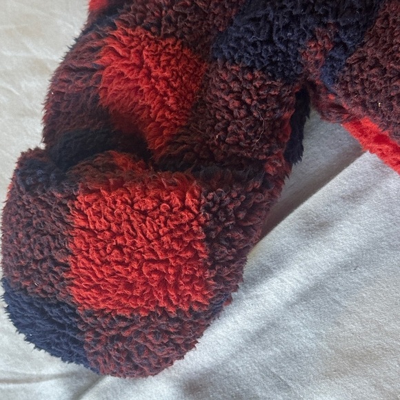 Little Me Red and Navy Baby Snowsuit/bunting bag - Picture 4 of 6